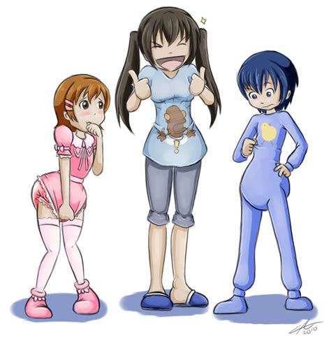 Anime boy forced into putting on girls clothes. Minami Ke crossdressing fun by The-Padded-Room on DeviantArt