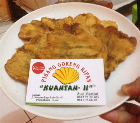 Angkat dan sajikan (pastikan menggunakan minyak goreng kelapa yang sehat. Simply City: Pisang Goreng Kipas Kuantan - II