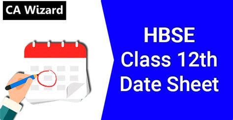 How to download hbse 12th date sheet 2021? HBSE 12th Date Sheet 2019: Check out and Download PDF