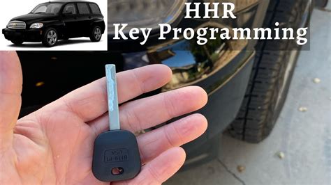 In this video i show you how you can program a new ford pats chip key to your modern ford vehicle when you only have 1 administrative key to start with. How To Program A Chevy HHR Key 2006 - 2012 DIY Chevrolet ...