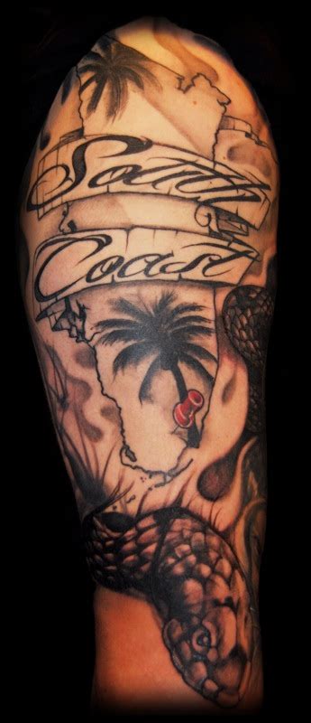 Looking for flo rida's tattoos? Raphael Gere Rodriguez: Florida Sleeve!