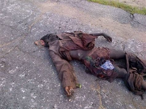 He is the face of terror. Graphic Photos Of Boko Haram Militants Killed By Military ...