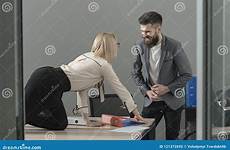 office seduce boss romance flirt sexual manager concept desktop work