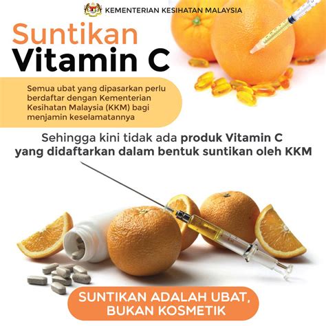 Menteri kanan (keselamatan) datuk seri ismail sabri yaakob berkata pengumuman lebih awal akan memudahkan. Kelulusan Suntikan Vitamin C