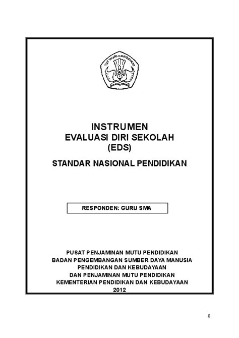 Sekolah kami akan memberikan peningkatan mutu dan kualitas pengelolaan dengan menggunakan media pembelajaran yang baru dan tidak monoton. Contoh Laporan Evaluasi Diri Sekolah Smp Doc - Kumpulan ...