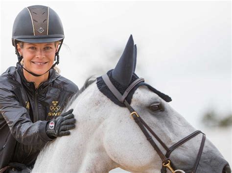Tillsammans med hästen indiana kommer hon delta i tävlingarna i ridsport som inleds i början av augusti. Malin Baryard Johnsson | Aftonbladet