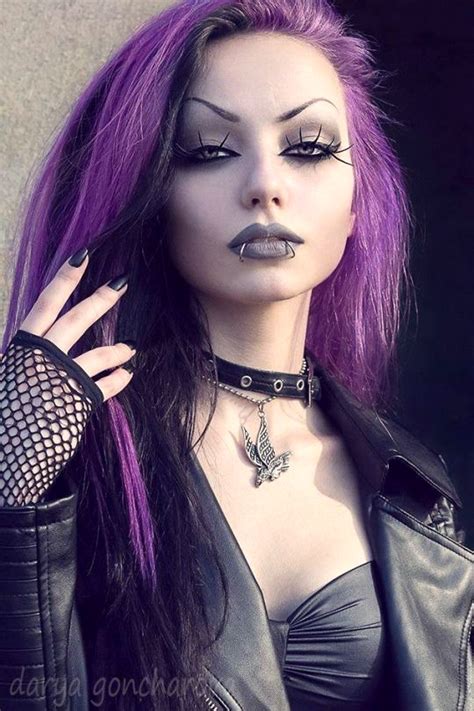 About 23% of these are human hair a wide variety of purple hair extensions weft options are available to you, such as hair extension. Purple hair and goth makeup - Miladies.net