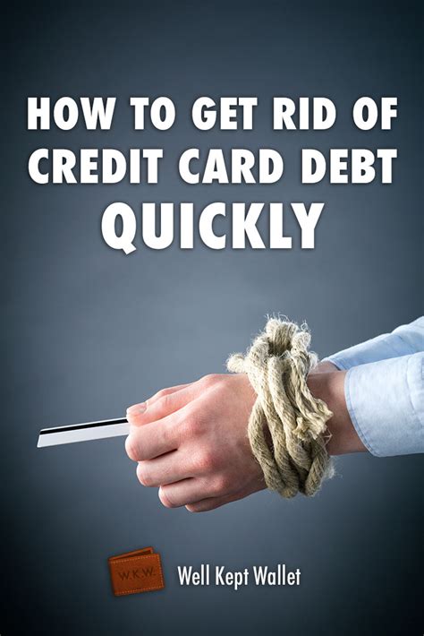 How to Get Rid of Credit Card Debt Fast (& Legitamitely)