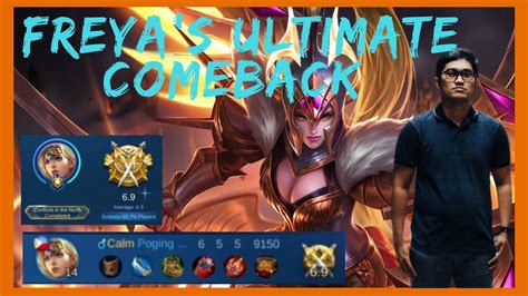 Once a tribe queen, now a fearless contender. FREYA GAMEPLAY 2020: NEVER CELEBRATE EARLY, BECAUSE FREYA CAN COMEBACK| FREYA BEST ITEM ...
