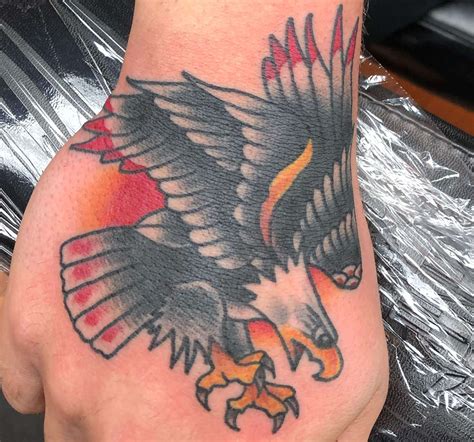 12+ Amazing Eagle Hand Tattoo Designs and Ideas | PetPress