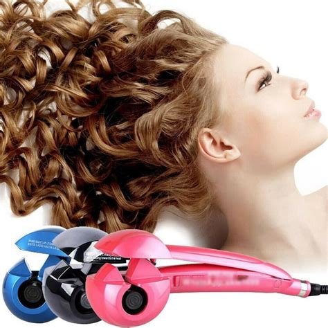 Make wavy hair your signature look and achieve sultry style, whatever the occasion. Electric Automatic Magic Wavy Hair Curling Iron Pro ...