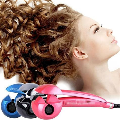 From subtle kinks to statement ripples, crafting tousled tresses shouldn't be a hassle. Electric Automatic Magic Wavy Hair Curling Iron Pro ...