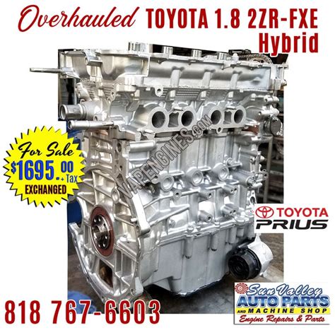 Commission may be calculated based on either our technicians will test drive every vehicle to check engine performance, steering and brakes. Overhauled Toyota Prius 1.8 2ZR-FXE Engine Sale