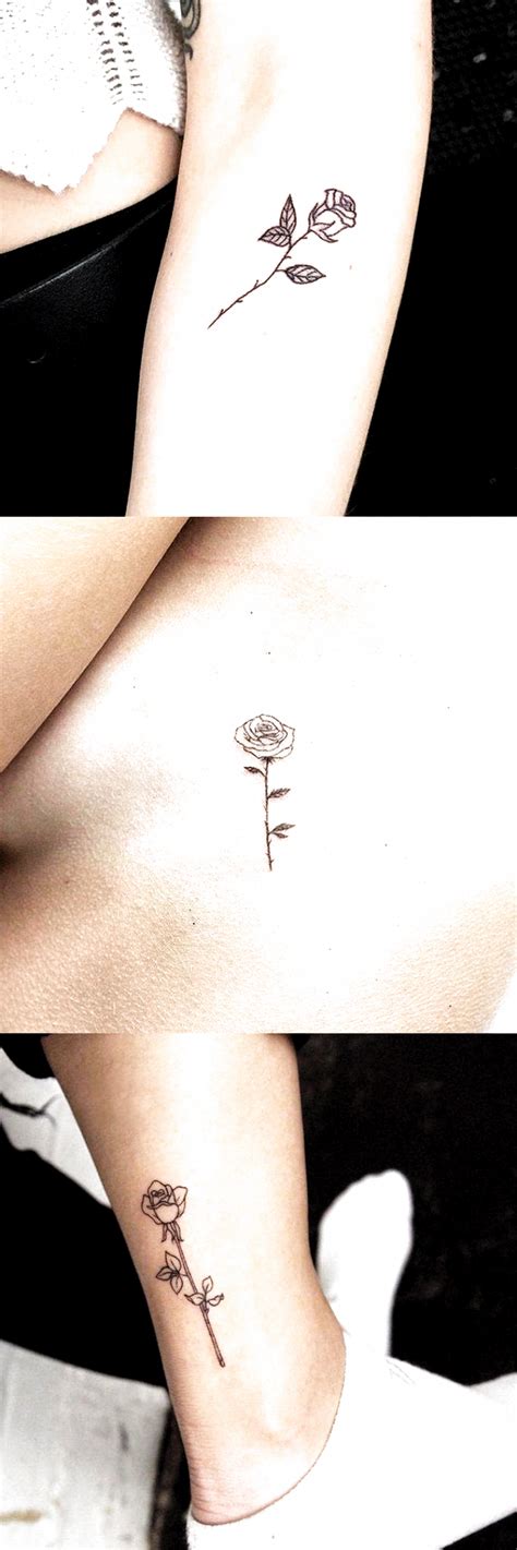 Future tattoos new tattoos tatoos irish tattoos tattoo rose des vents tattoo drawings i tattoo rose drawings compass drawing. Minimalist Small Rose Ankle Tattoo Ideas - Tiny Flower Rib ...