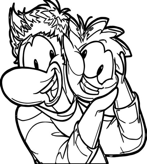 Stats on this coloring page. awesome Club Penguin Love Coloring Page | Love coloring ...