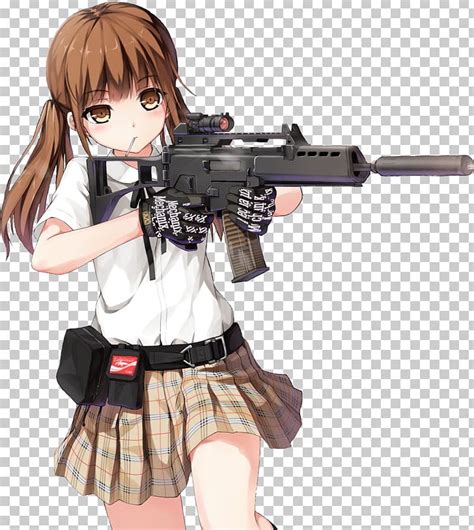 Anime girls with guns part 343. Anime Female Firearm Girls With Guns Manga PNG, Clipart, Airsoft, Anime, Art, Assault Rifle ...