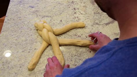How to braid 4 strands of dough. How to Braid a Four Strand Loaf of Bread - YouTube