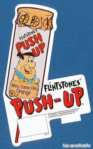 Sign up for our newsletter. Flintstones Push-Up Pops! | Childhood memories, My ...
