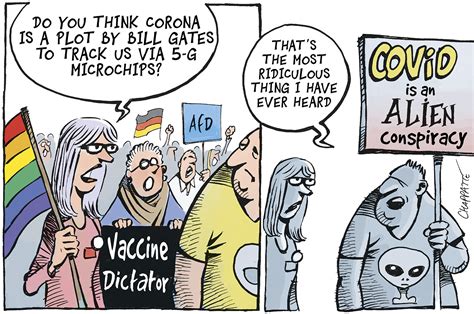 Sir jeremy farrar, director of the wellcome trust, writes in today's observer that the first vaccines are likely to be only partially effective. Coronavirus skeptics | Chappatte.com