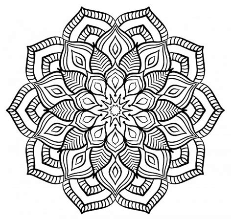 The diverse coloring page collection displayed on this website includes coloring challenges of varying levels of difficulty, for people of all more coloring pages for kids and adults. Complex Coloring Pages for Teens and Adults | Mandala ...