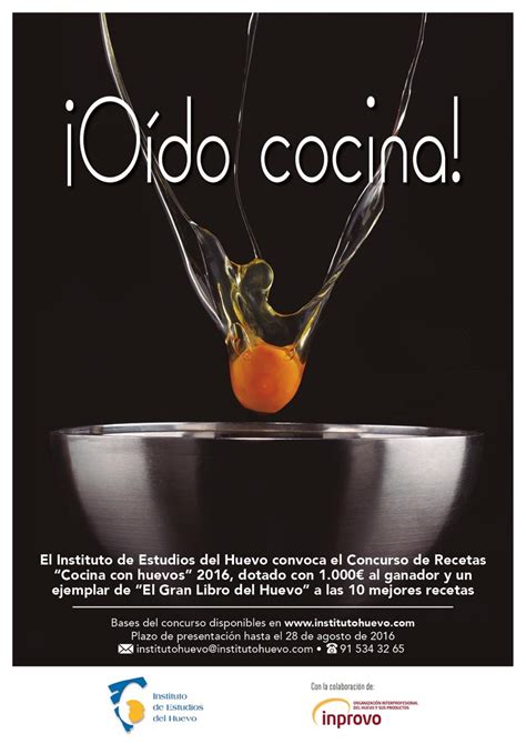 Pero los que veis en la foto son diferentes, es la versión que. Concurso «Cocina con huevos» | Come En Casa