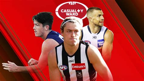 ✪ ranking afl club songs with caden macdonald!!! Casualty Ward, after Round 20: Every AFL team's injury ...