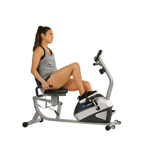 It is suitable for people of all ages, and it does not put much pressure on the joints. EFITMENT Magnetic Recumbent Bike Exercise Bike with High Weight Capacity, Easy Adjustable Seat ...