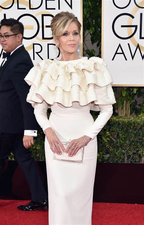 Well, i prefer this kind of outfit than getting dressed up, fonda said, per people. Jane Fonda was 2016 Golden Globes Least Impressed |Lainey Gossip Entertainment Update