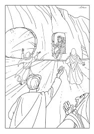 The parables of jesus coloring pages are a great way to teach children (and young adults) the various parable stories and explain their meaning. Jesus Raises Lazarus From The Dead - Coloring Page ...