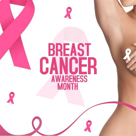 Breast cancer is a disease in which certain cells in the breast become abnormal and multiply uncontrollably to form a tumor. Copy of Breast Cancer Awareness Template | PosterMyWall