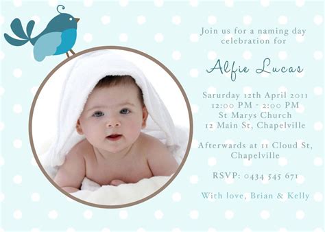 Baby boy baptism invitations start as low as $1.95, so even if you're on a budget you can still get a unique and creative baby boy baptism invitation! baptism invitations for free | Baby dedication invitation ...