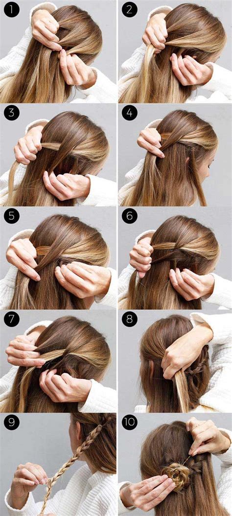 The 25 easiest hairstyles for supremely lazy people (lol, hi). Amazing Half Up-Half Down Hairstyles For Long Hair - How ...