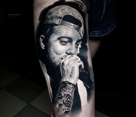 #mac miller #mac miller tattoo #tattoo #music #hiphop #macmiller #malcom mccormick #the divine feminine #clarity #remember music #remember #mac. Mac Miller tattoo by Marek Hali | Post 28538 - # ...
