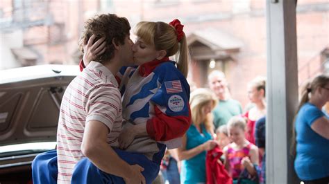 Melissa rauch's character masturbates under her covers in bed. THE BRONZE