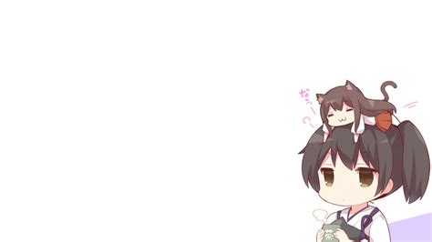 Download 1366x768 Anime Girls, Chibi, Cute, Animal Ears ...