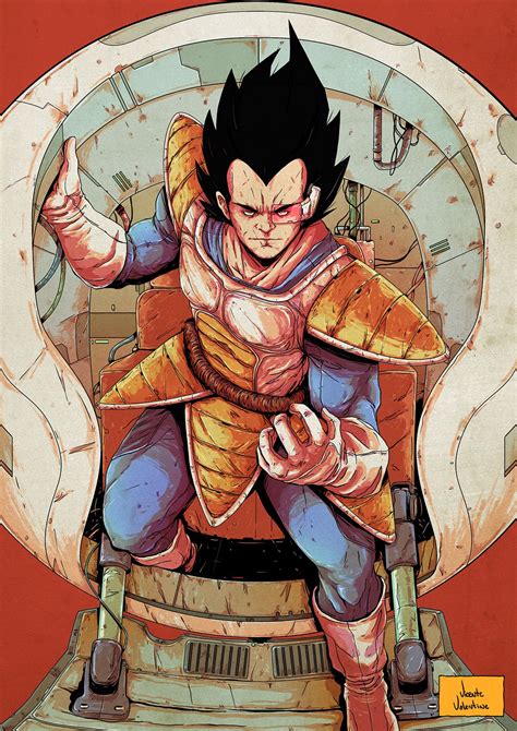 Maybe you would like to learn more about one of these? Vegeta - Fan Art on Behance | Dragon ball artwork, Dragon ball, Dragon ball art