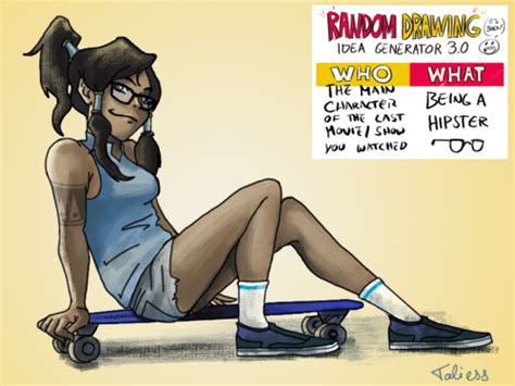 random drawing idea generator on Tumblr For the official mobile app ios/google play idea generator, click here or search wannadraw in instructions for the generator below: