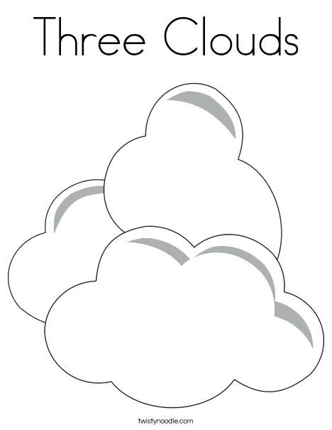 Cloud coloring pages can help your kids learn about the weather. Rain Cloud Coloring Page at GetDrawings | Free download