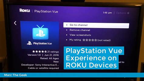 Find out how the experience compares to the playstation 4 and fire tv. PlayStation Vue Experience on ROKU Devices - YouTube