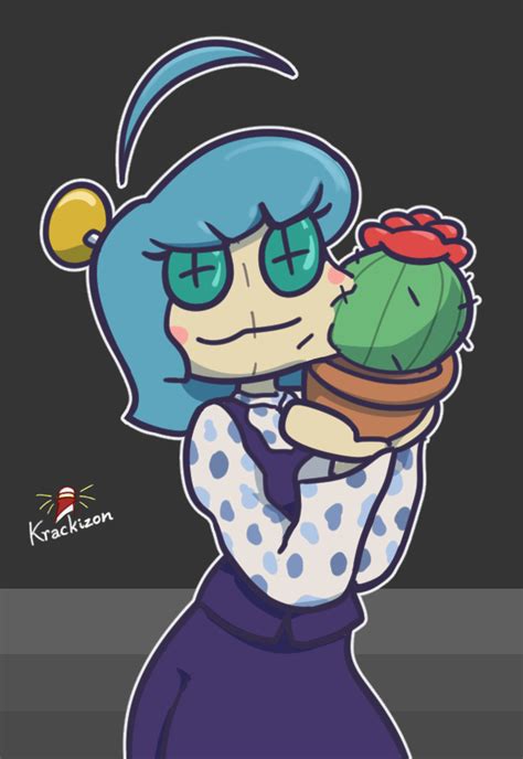 Over memorial day weekend, we rented a little house in the desert next to two other houses that our friends rented out. Tezuka Janet's Cactus by Krackdown9 on Newgrounds