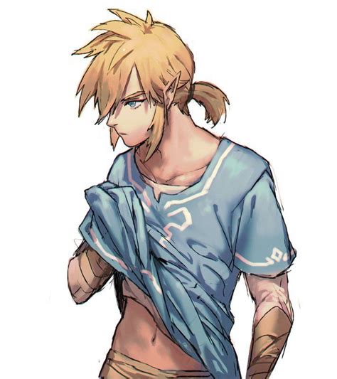 Image of transparent link fanart transparent png clipart free. Handsome Breath of the Wild Link by @kitune_n | #BotW # ...