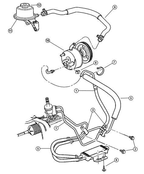 Www.syriadirect.org/ chrysler _gr_ voyager _engine_wiring_diagram.pdf. Chrysler Voyager Hose. Power steering. Reservoir to pump ...