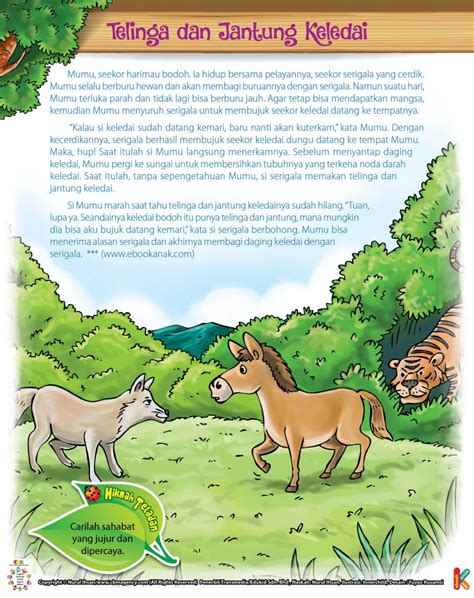 100 Dongeng Fabel Pilihan.jpg 24 telinga dan jantung ...