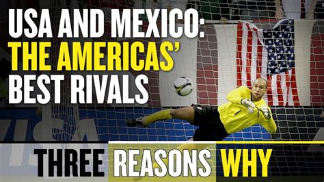 This is the foundation of a team many usmnt fans think can be a world cup contender down the road and a win over mexico would be important in continuing down that path. USA vs. Mexico Is the Best Rivalry in Americas - Three ...