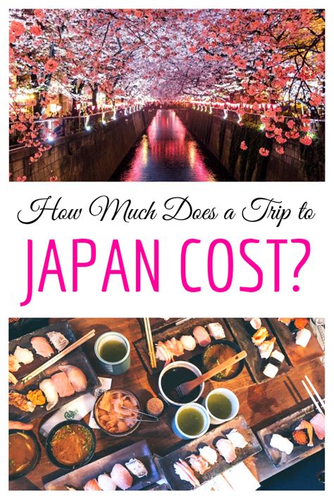 This estimation falls in line with popular recommendations that budget travelers can spend an average of $50 a day on the road, and allows additional budget for. How Much Does a Trip to Japan Cost? in 2020 (With images ...