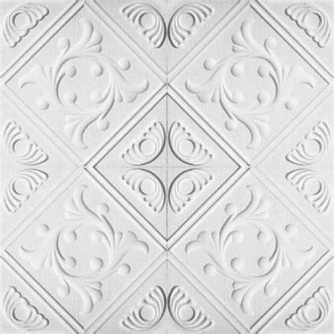 Find fiberglass ceiling tiles & panels fit for any office, restaurant or classroom. 20"x20" Anet Antique White Tile Ceiling Tiles, Antique ...