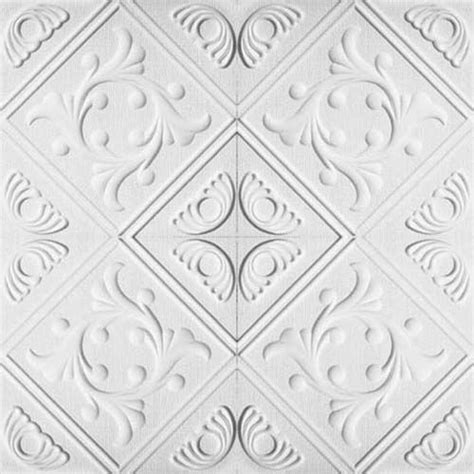 Find fiberglass ceiling tiles & panels fit for any office, restaurant or classroom. 20"x20" Anet Antique White Tile Ceiling Tiles, Antique ...