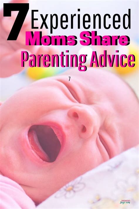 Parenting Advice Shared by Experienced Moms, 7 Moms Give ...