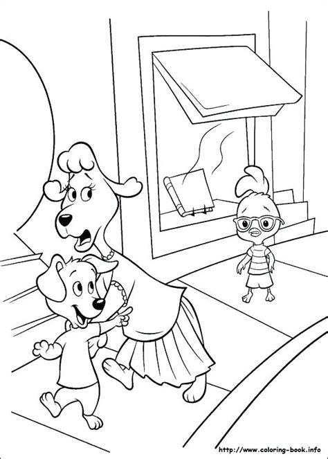 Chicken little is a name of a cartoon character on a movie. Click Clack Moo Coloring Pages at GetColorings.com | Free ...