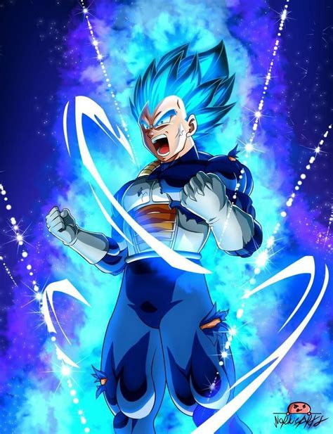 A brief description of the manga dragon ball chou (super): Vegeta Super Saiyajin Blue #Mopungshel | Anime dragon ball ...